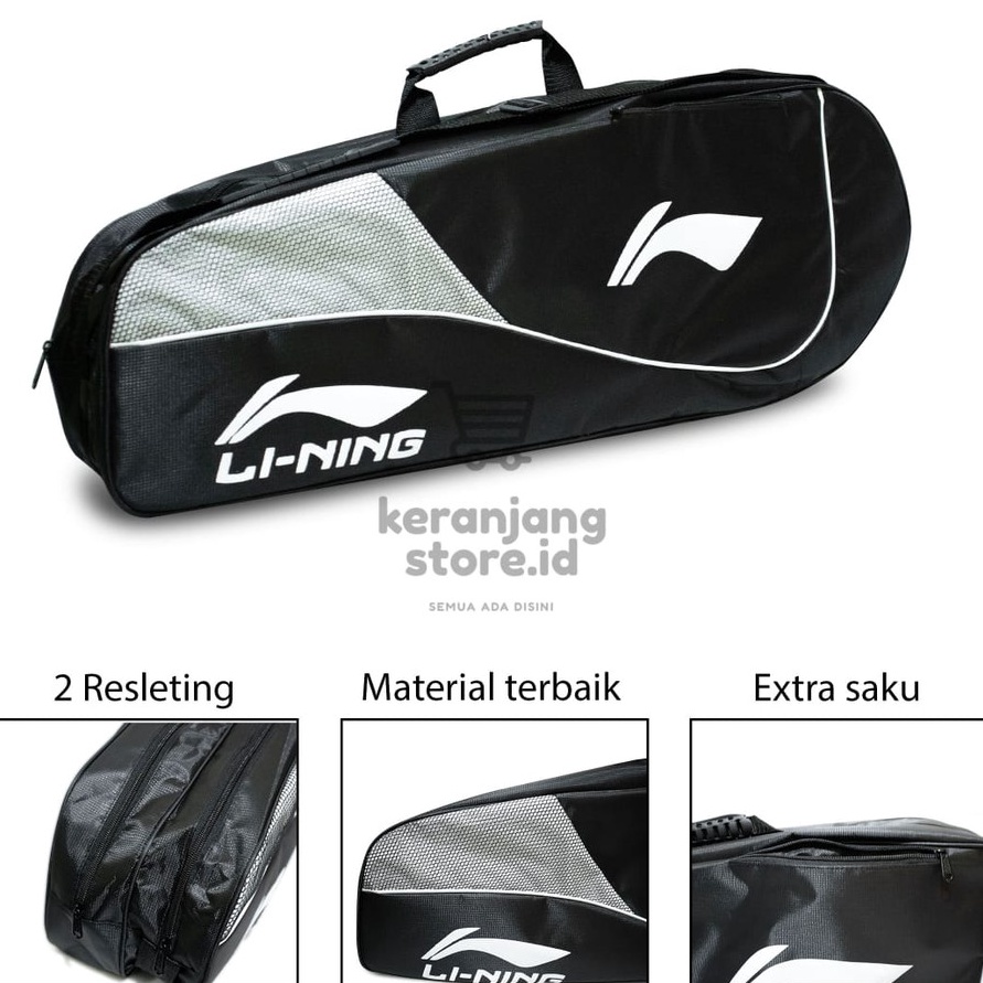 *Segera Dapatkan* Tas Raket Badminton 2 Resleting