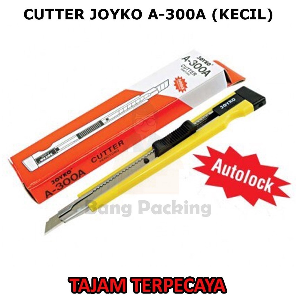 

Baru Cutter JOYKO A-300A Cutter Kecil Cutter JOYKO 300A Cutter Murah Kater Kecil Kater JOYKO