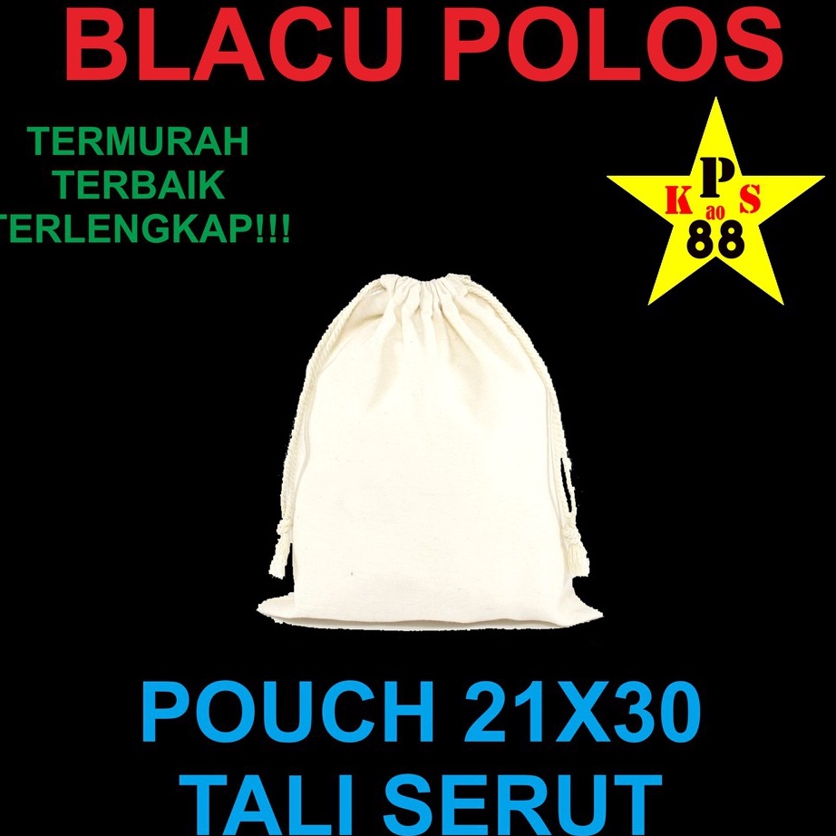 Terbatas POUCH BLACU 21X30 POLOS - POUCH BAG POLOS - TAS POUCH BLACU POLOS ➫➻❀✺