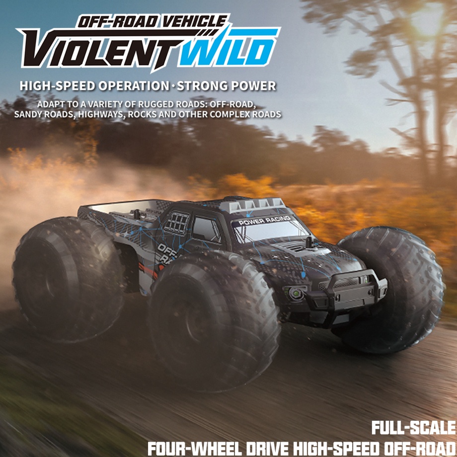 Ready Mobil Remote Control Besar 2.4G Anti Air Drift Mendaki Monster Off-Road High-Speed Cas Listrik