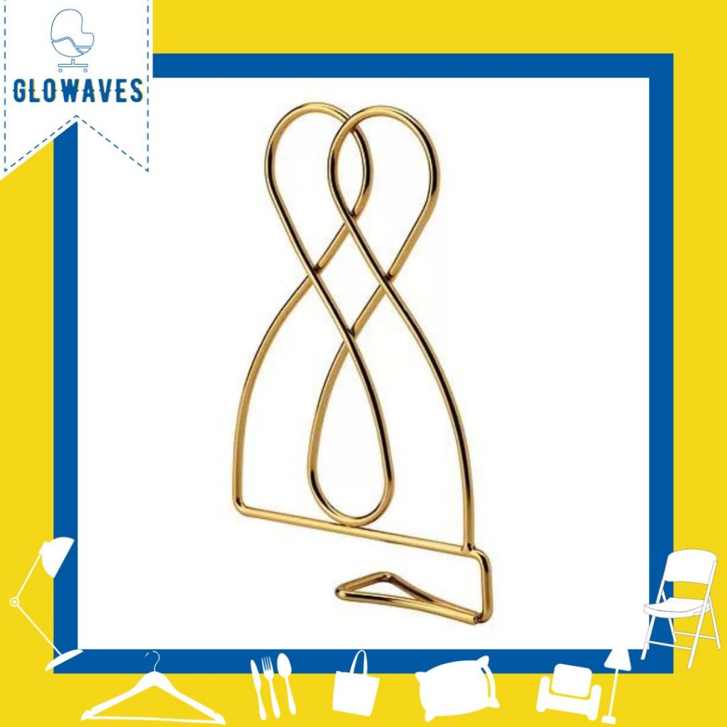 

SPAJL Penahan Buku / Bookend Baja Putih