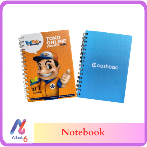 

Notebook Hardcover A5 Spiral - Isi 100 lbr (200 hal)