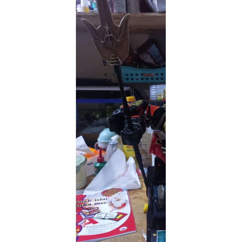 Jual tongkatnya n matanya sajaTongkat dan mata tingkat  ob thunder megazord dx dairenohInbok aja