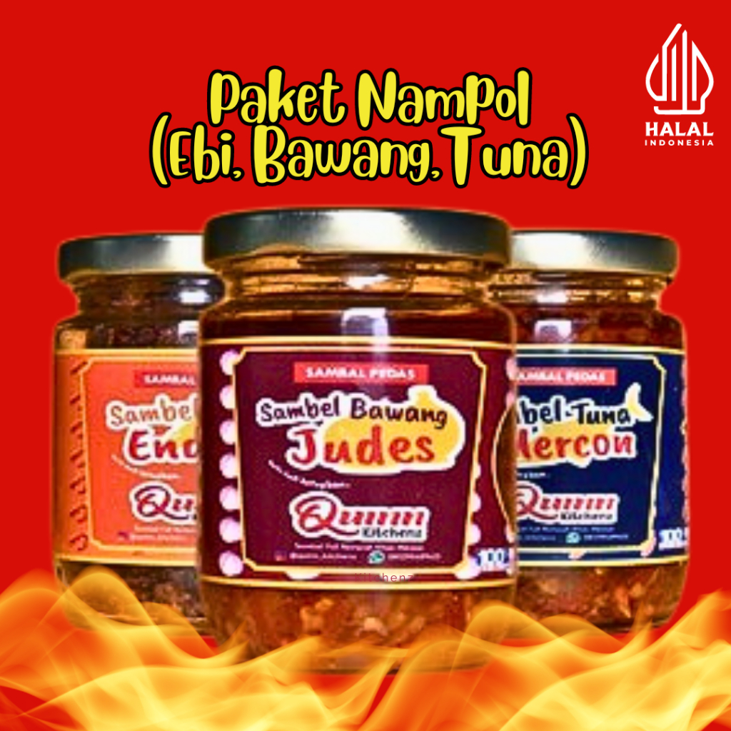 

QUINN of Spicy Paket Nampol (Ebi, Bawang, Tuna) - Sambal Pedas by Kitchen Medan