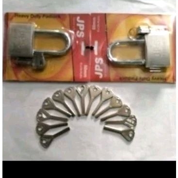 gembok kembar 21kunci 2gembok