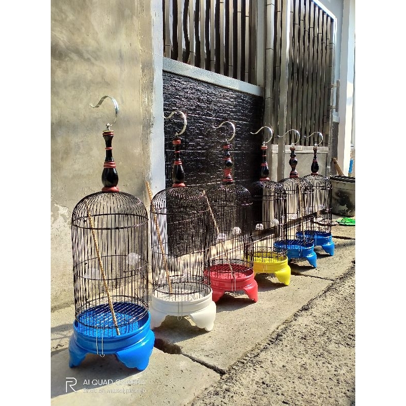 sangkar helopet pleci PVC / sangkar kapsul pleci murah