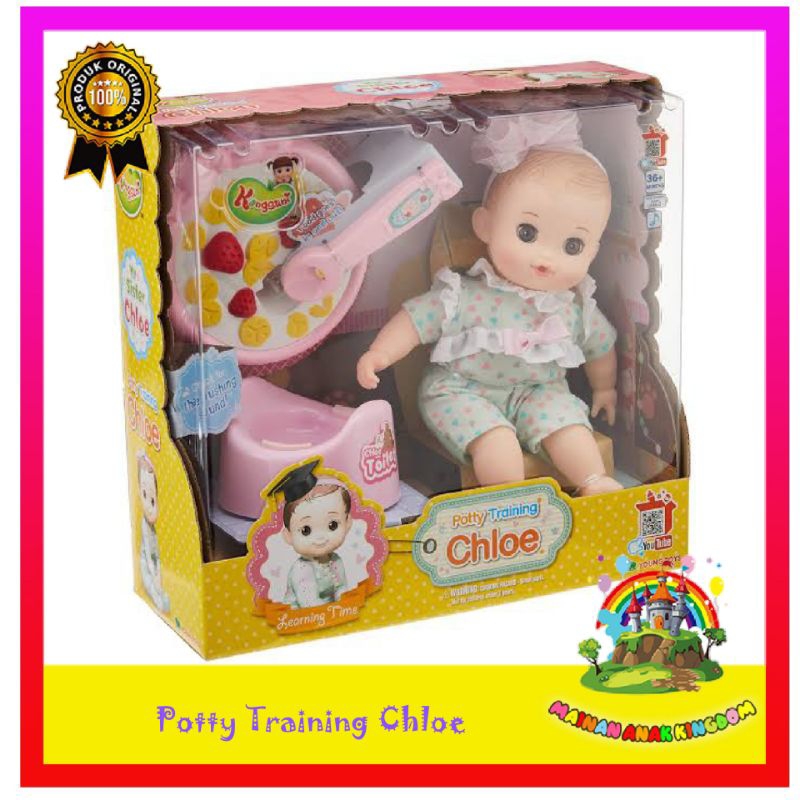Boneka Kongsuni Potty Training Chloe