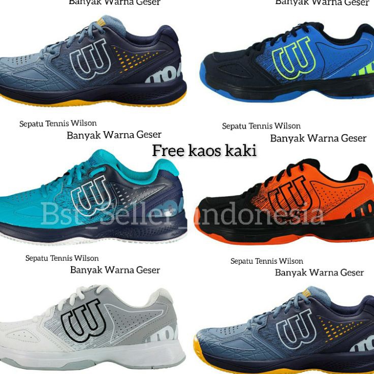 ✱SALE✱ Sepatu Wilson Rush Pro Sepatu Tenis Meja Wilson
