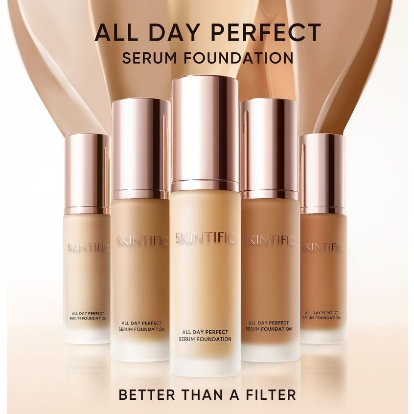 Skintific All Day Perfect Serum Foundation 25ml Skintific Foundation Skintific All Day Foundation Wa