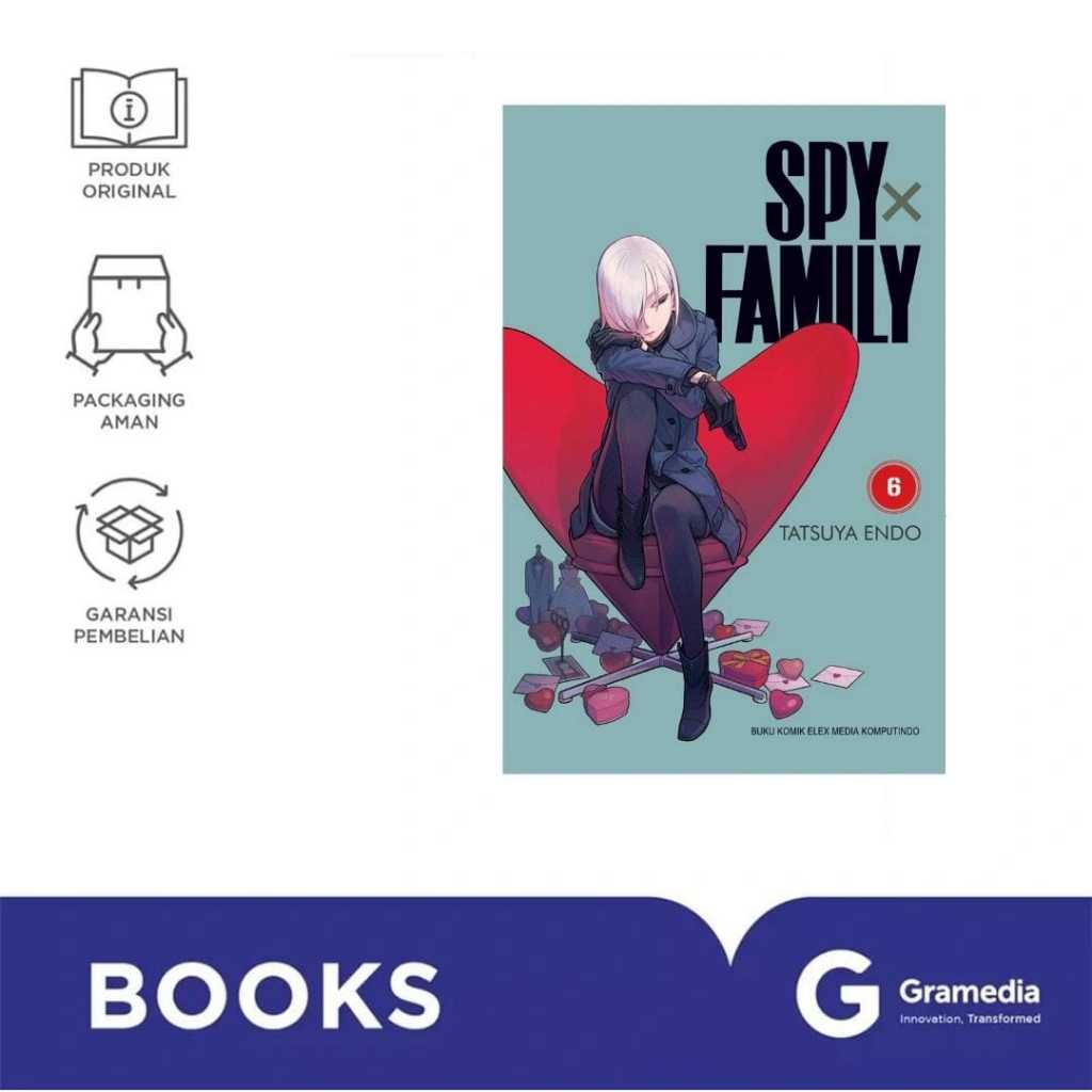 Gramedia Gandaria - Komik Spy x Family 6 (ENDOU TATSUYA)