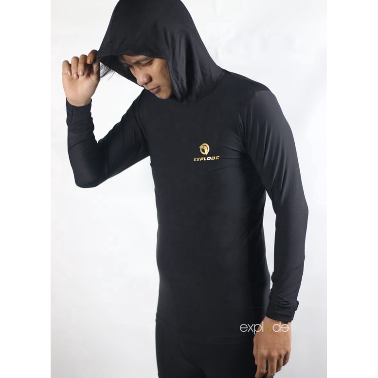 ✢SALE✢ BASELAYER /MANSET BADAN HOODIE/MANSET HOODIE
