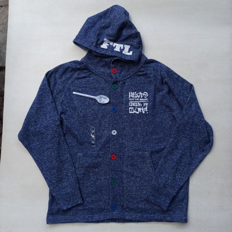 FRUIT OF THE LOOM hoodie jacket size LL