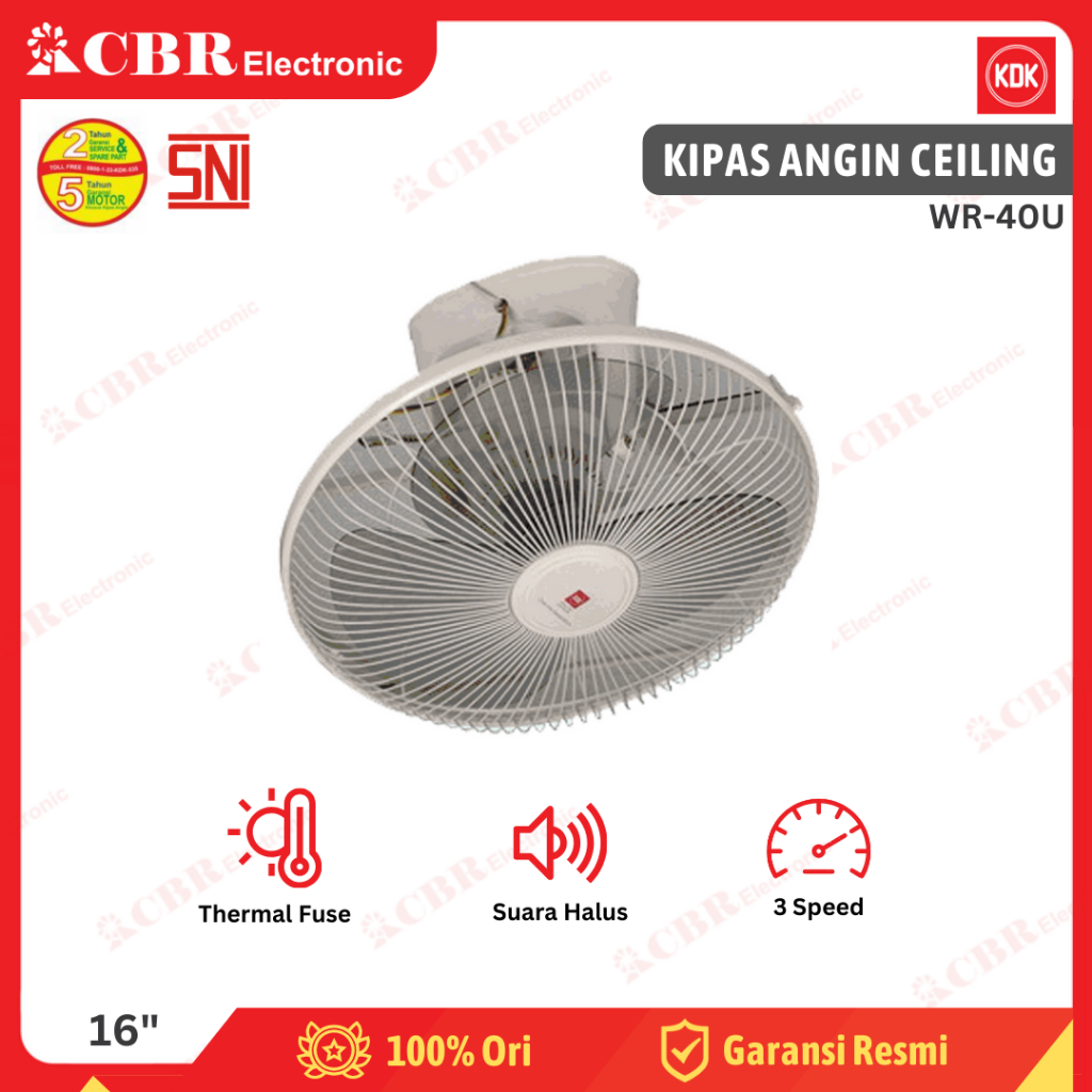 Kipas Angin KDK / WR-40U (Ceiling)