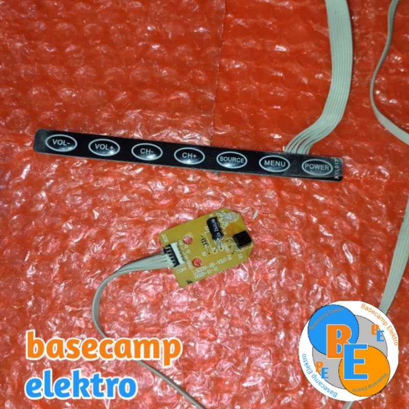 Modul Pcb Sensor Tombol TV LED AKARI AT5442S Sensor Tombol TV LED AKARI AT5442S Sensor TV LED AKARI 