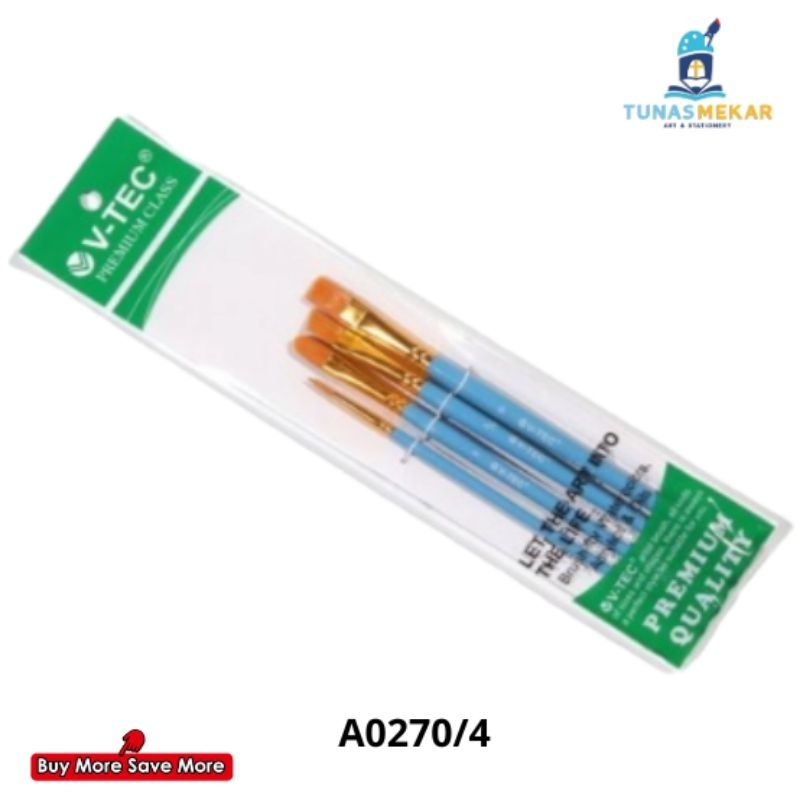 

Kuas V-Tec Set A0270/4