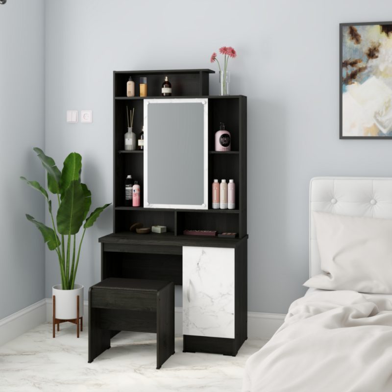 Astrobox Meja Rias / Meja Make Up / Meja Skincare / Meja Tolet / Dressing Table Minimalis / PACIFIC 