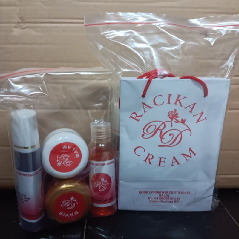 racikan krim RD tas putih original