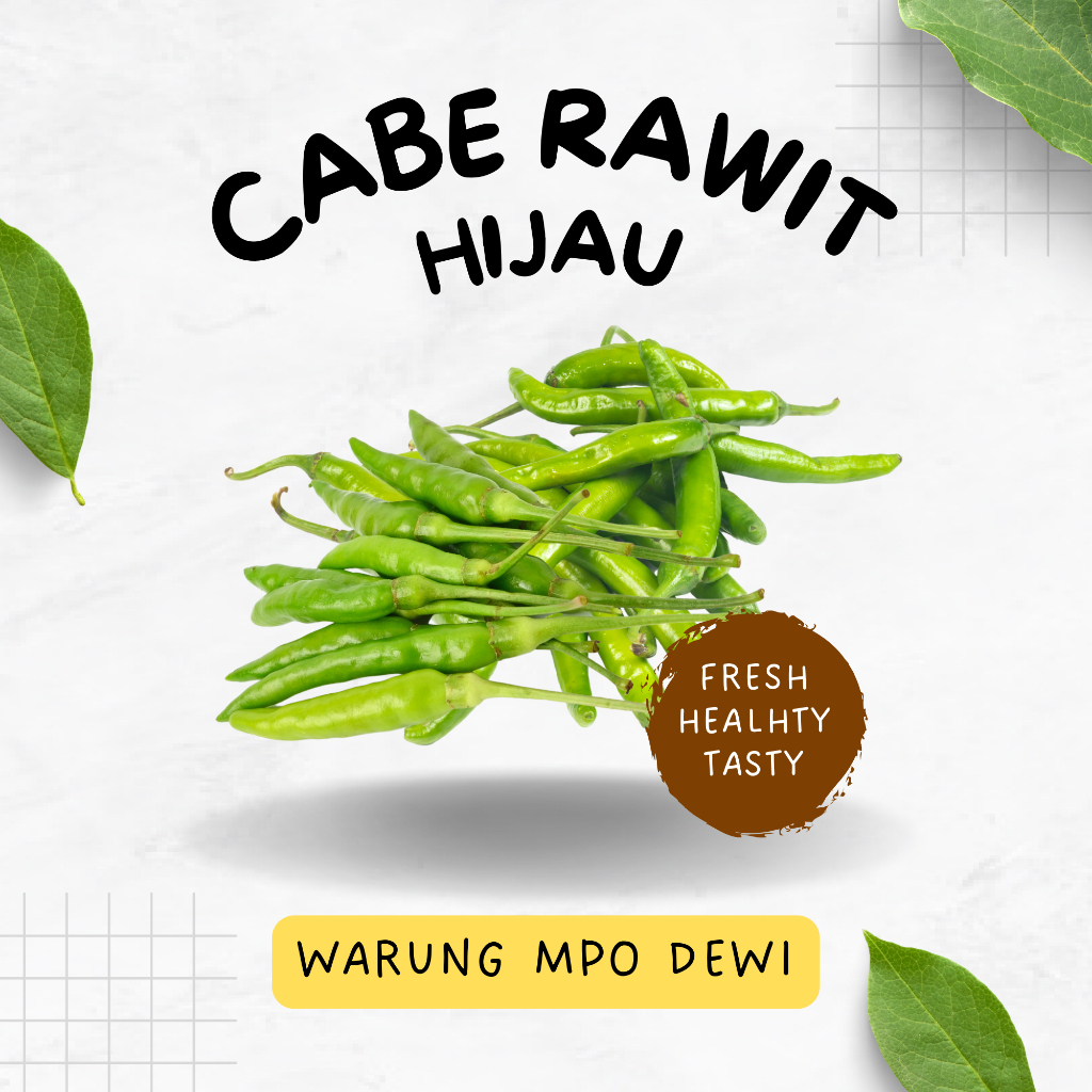 

Cabai Rawit Hijau / Cabe Rawit Hijau Setan