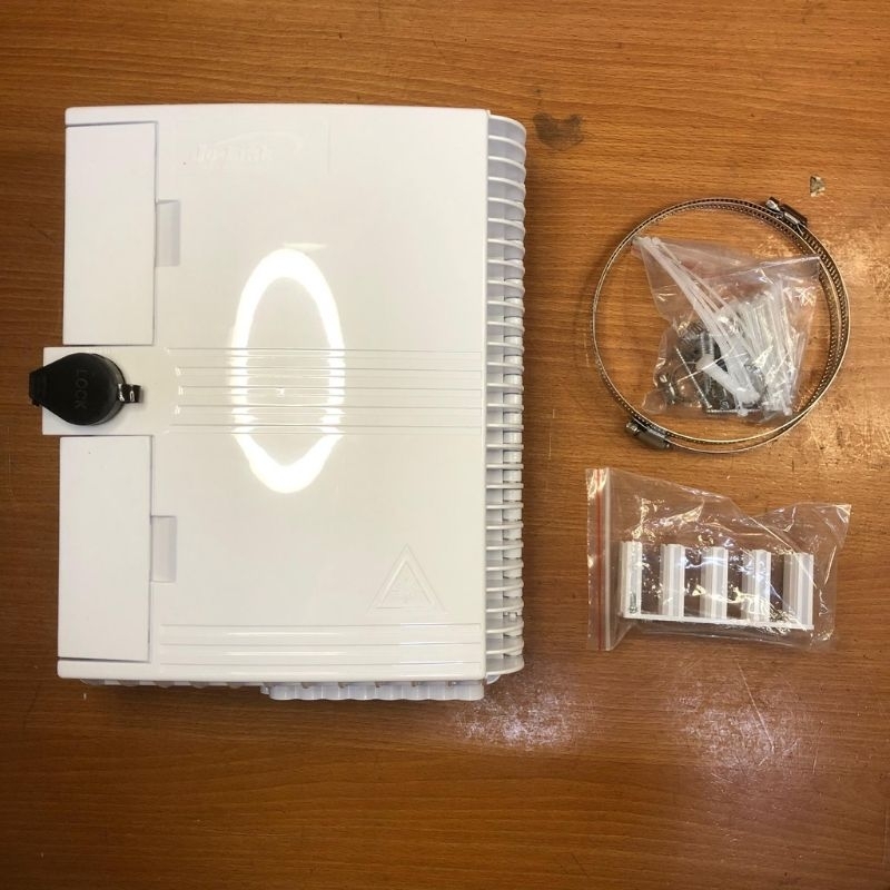 ODP 16 Core / Double Lock Jolink Double Slot + Spliter 1:8 / Box Jolink Flip / Precon 35 m