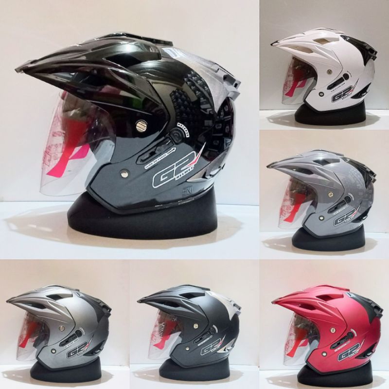 HELM G2 EXTERMINATOR SOLID DOUBLE VISOR