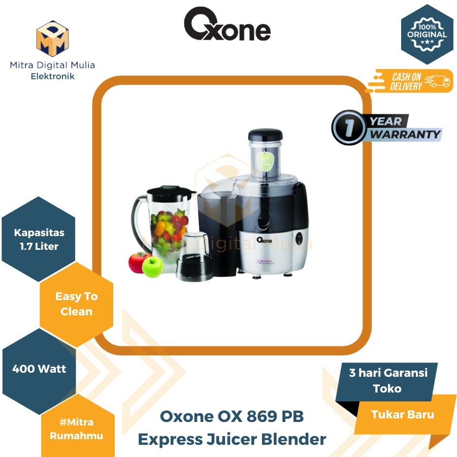 Oxone OX 869 PB Juicer Blender