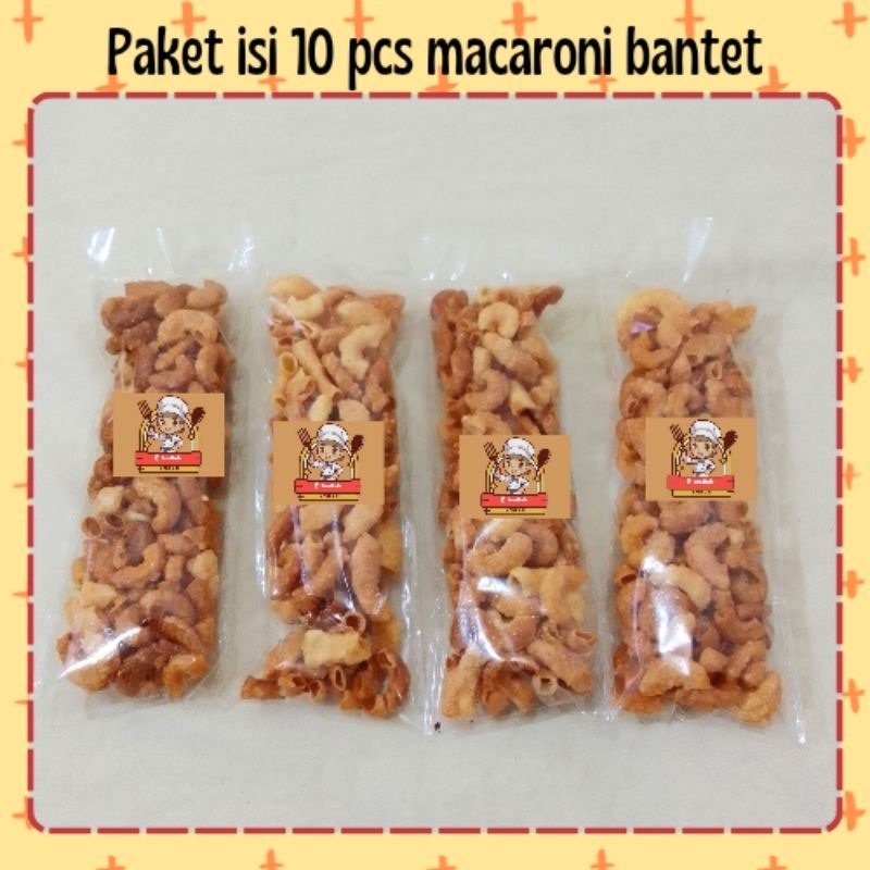 

Promo paket macaroni bantet isi 12pcs kemasan 30gr