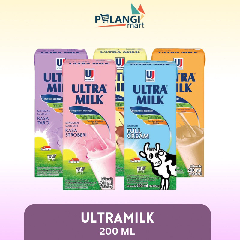 

ULTRA MILK SUSU UHT 200 ML