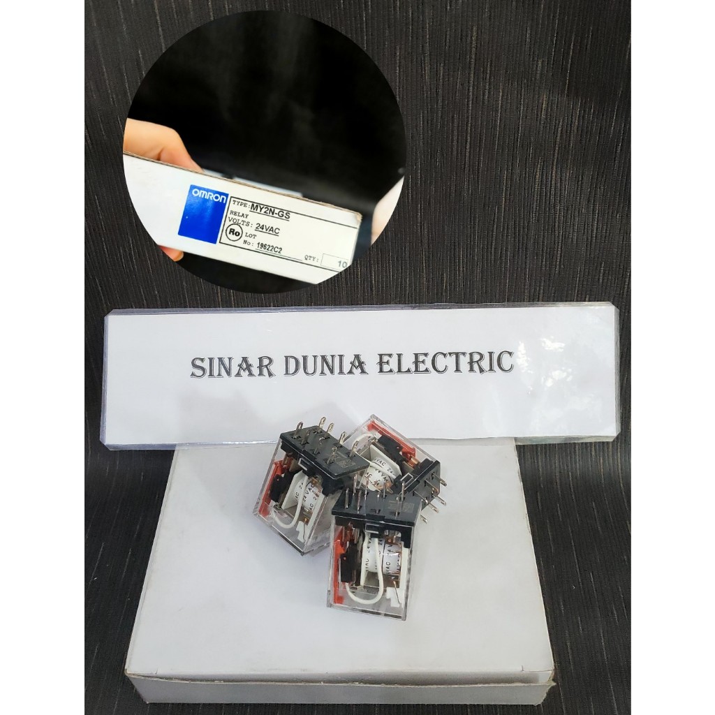 OMRON MY2N-GS 24VAC RELAY