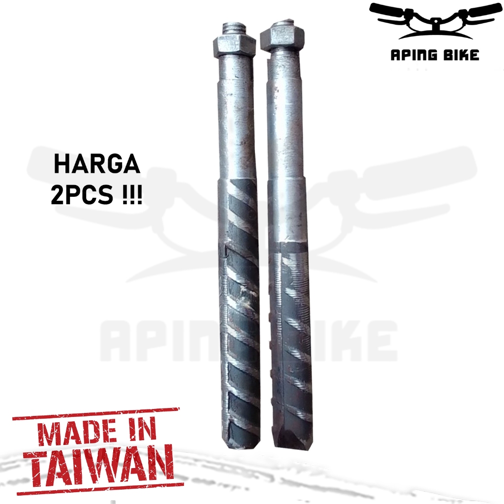 AS Samping Becak Taiwan (2 Pcs) AS Pipa Besi Gerobak Becak Barang