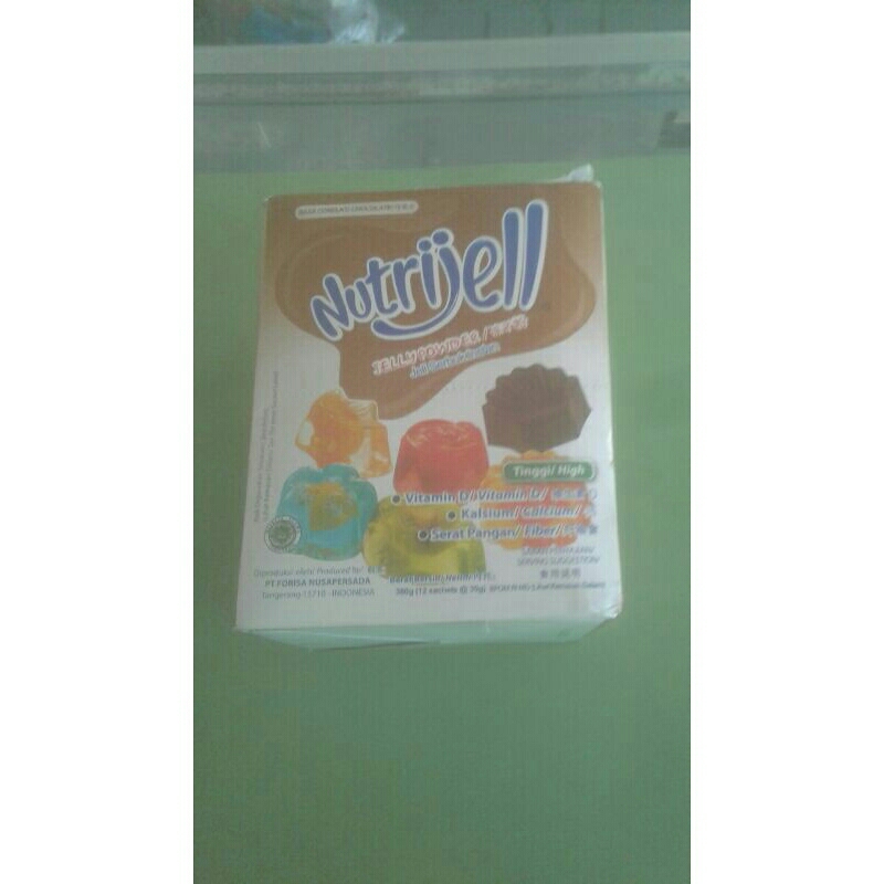 

Nutrijell Rasa Coklat 1Kotak 360g (12 Sachets @30g)