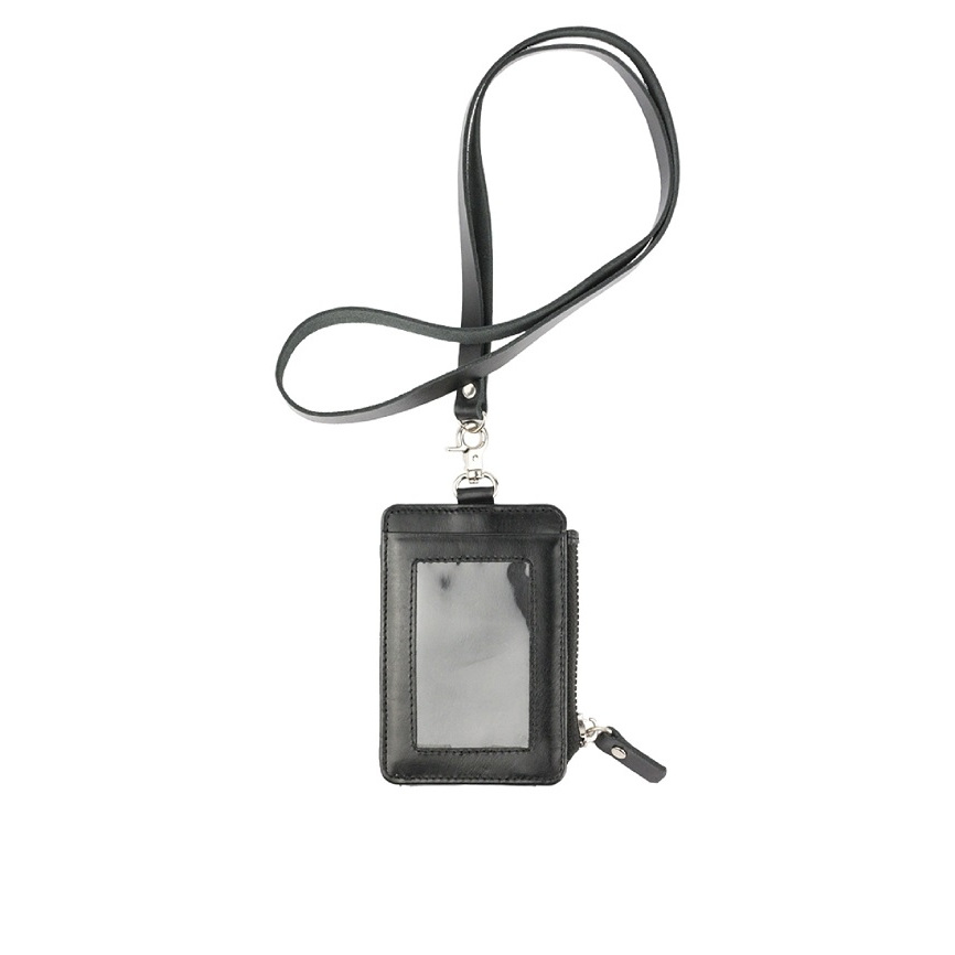 

Name Tag Lanyard ID Card Resleting Dompet Kartu Aesthetic Isi 2 Slot Kartu + 1 Slot ID Card Kulit Sapi Premium 100% Original GARANSI SEUMUR HIDUP STARKE Hustle Hog II Black