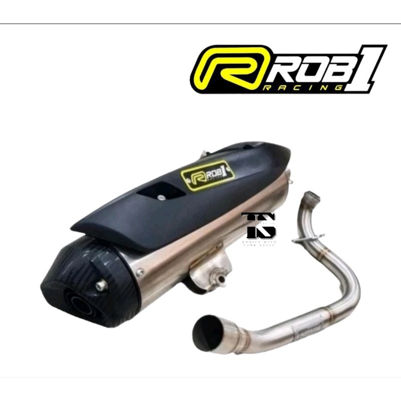 Knalpot Rob 1 PCX 150 Lokal V Cup SS Original Rob1 For Honda PCX 150 Lokal V Cup Rob1 PCX
