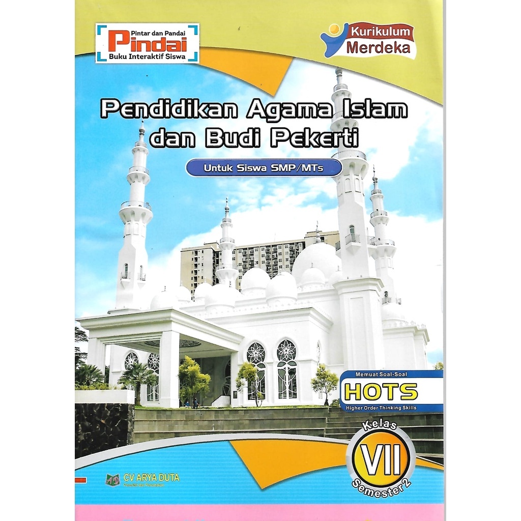 Buku LKS PAI kurikulum Merdeka Kelas 7 SMP/MTs Semester 2