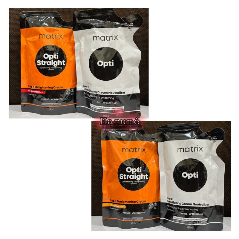 Matrix Mini Opti Straight 125ml / Matrix Smoothing / Matrix Obat Pelurus Rambut