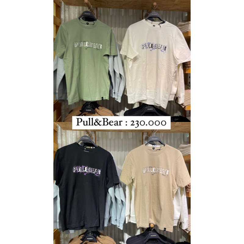 kaos pull n bear original