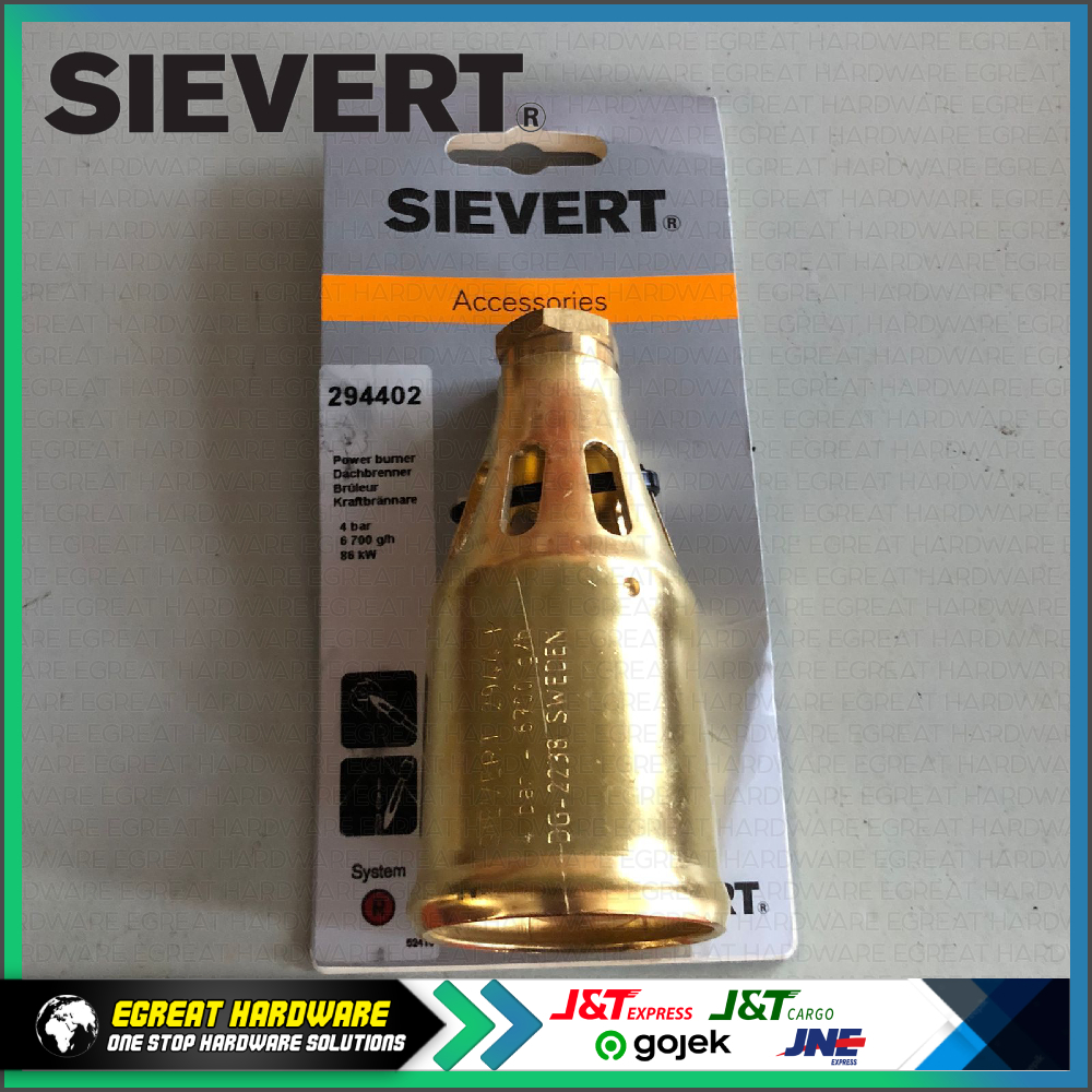 Sievert 294402 Power Burner Tube 50mm