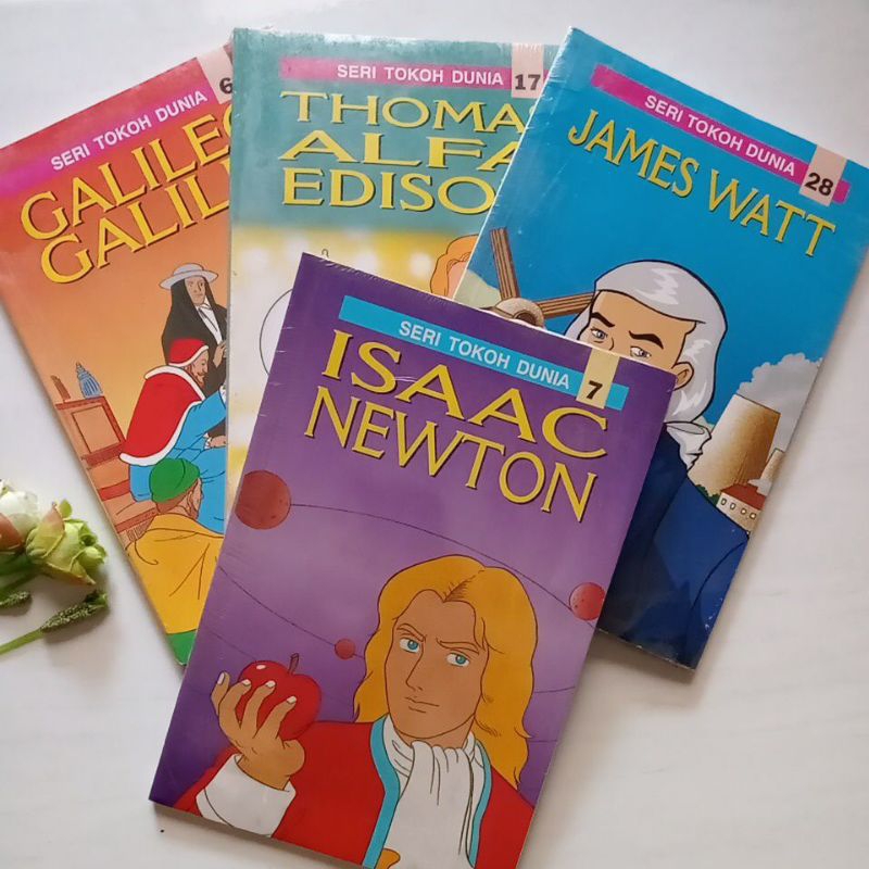 komik seri tokoh dunia segel