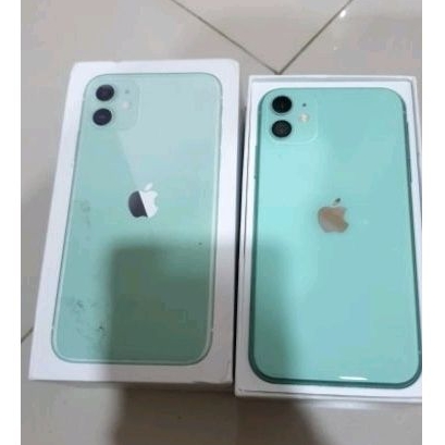 IPHONE 11 128GB EX INTER SECOND BEKAS FULLSET MULUS LIKE NEW NO MINUS