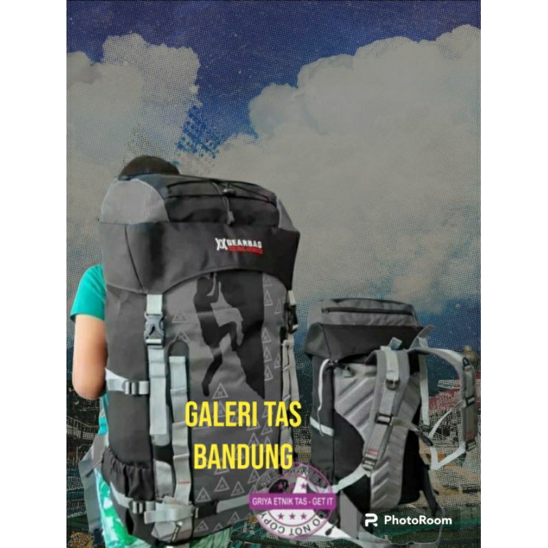 Tas ransel camping gunung 70L-CARIEL
