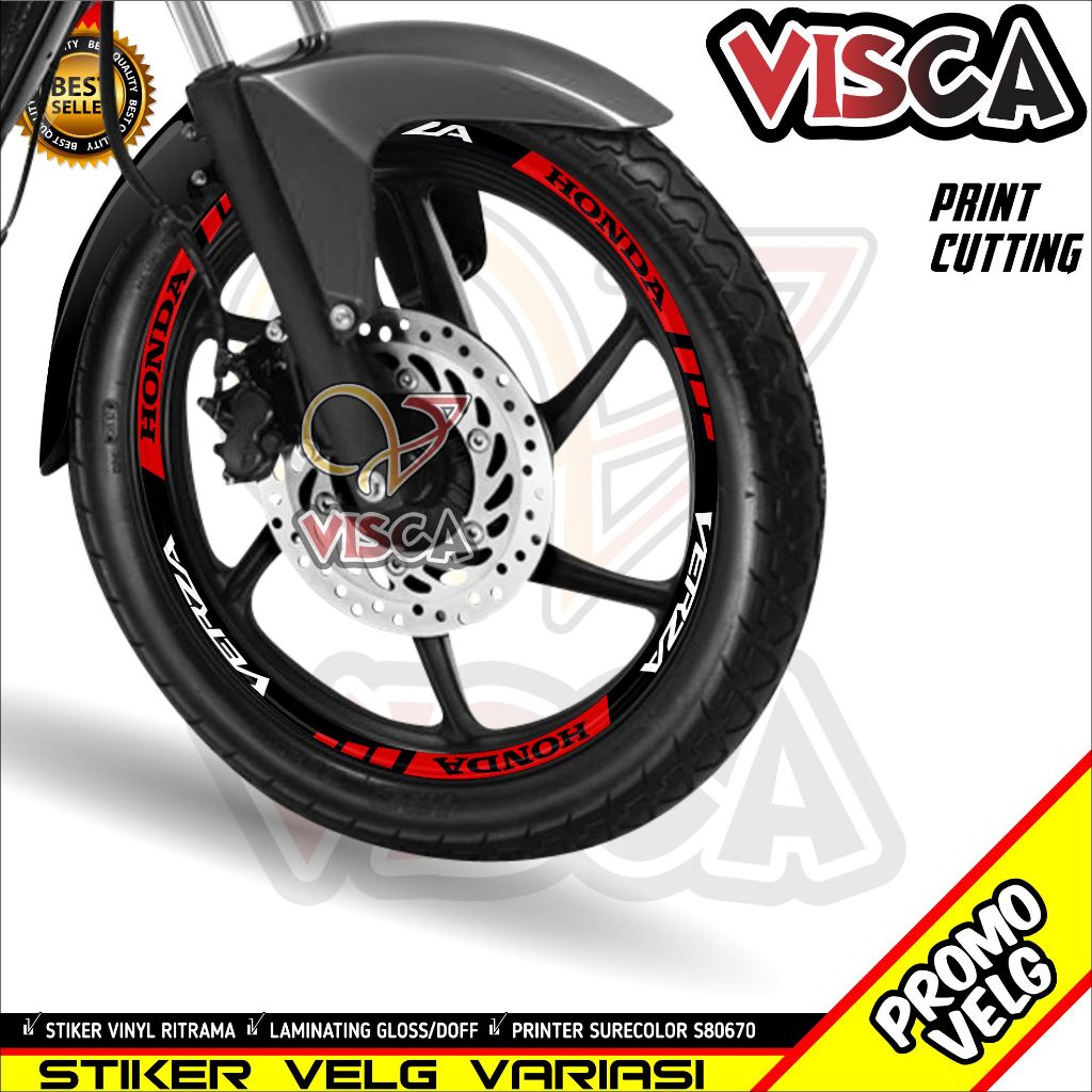 Stiker Velg List Velg Motor Stiker Velg Verza