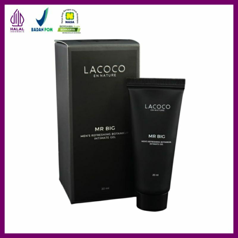 Lacoco Mr Big Gel Pembesar Penis Permanen Bpom Nasa Original