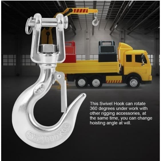 Stainless Steel 304 SS 304 SWIVEL LIFTING HOOK 350KG