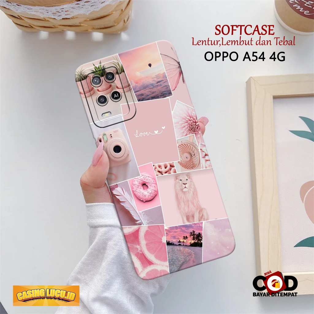 Casing Hp Oppo A54 4G Terbaru - Casing Lucu.id - Case Oppo A54 4G - Fashion Case Aesthetic - Kesing 