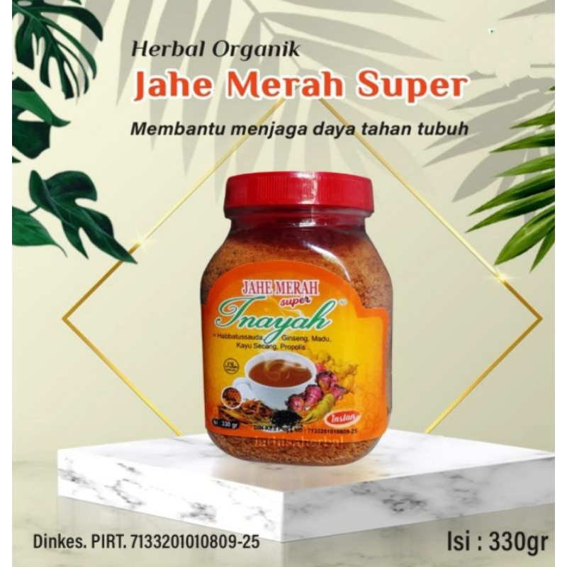 

JAHE MERAH INAYAH 330GRAM