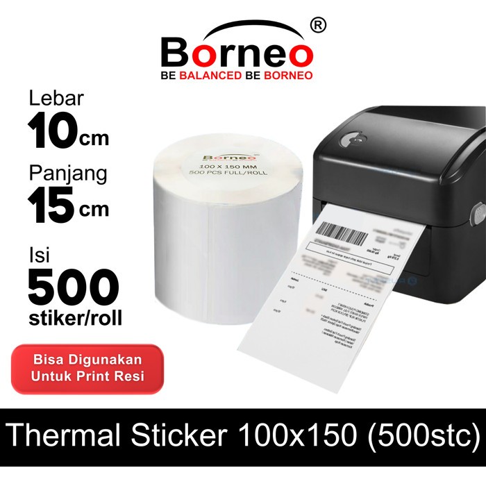 

TBMO THERMAL STICKER BORNEO 100X150