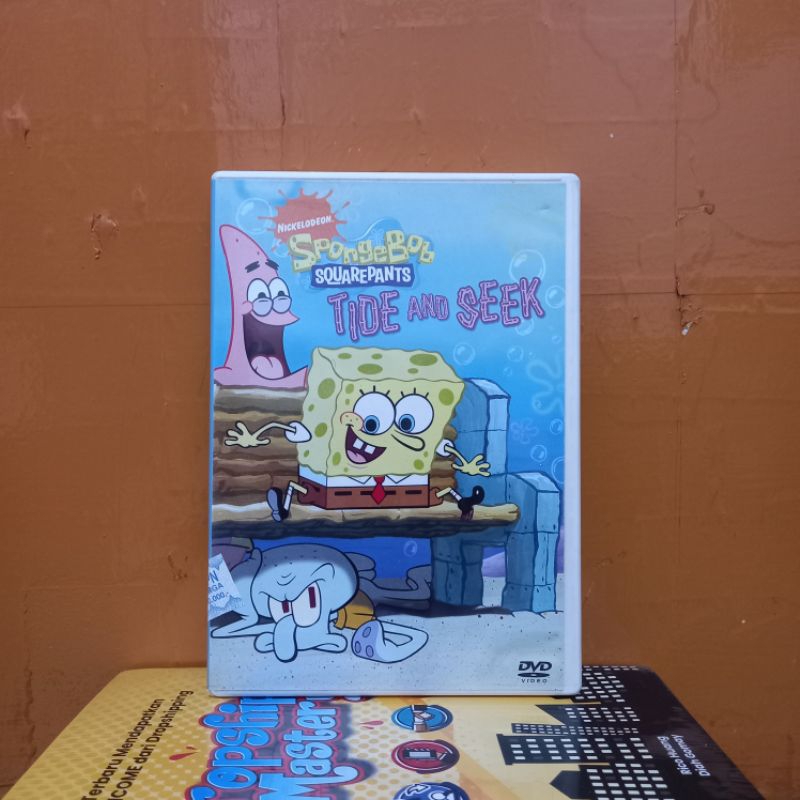 DVD ORIGINAL SPONGEBOB SQUAREPANTS - TIDE AND SEEK