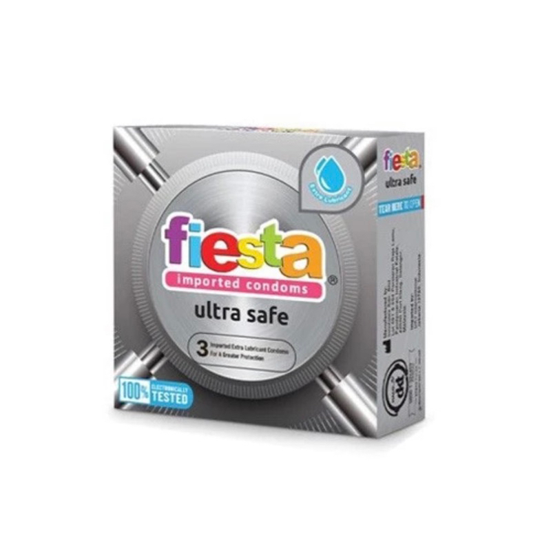 Kondom Fiesta Imported Condoms 3’s ULTRA SAFE