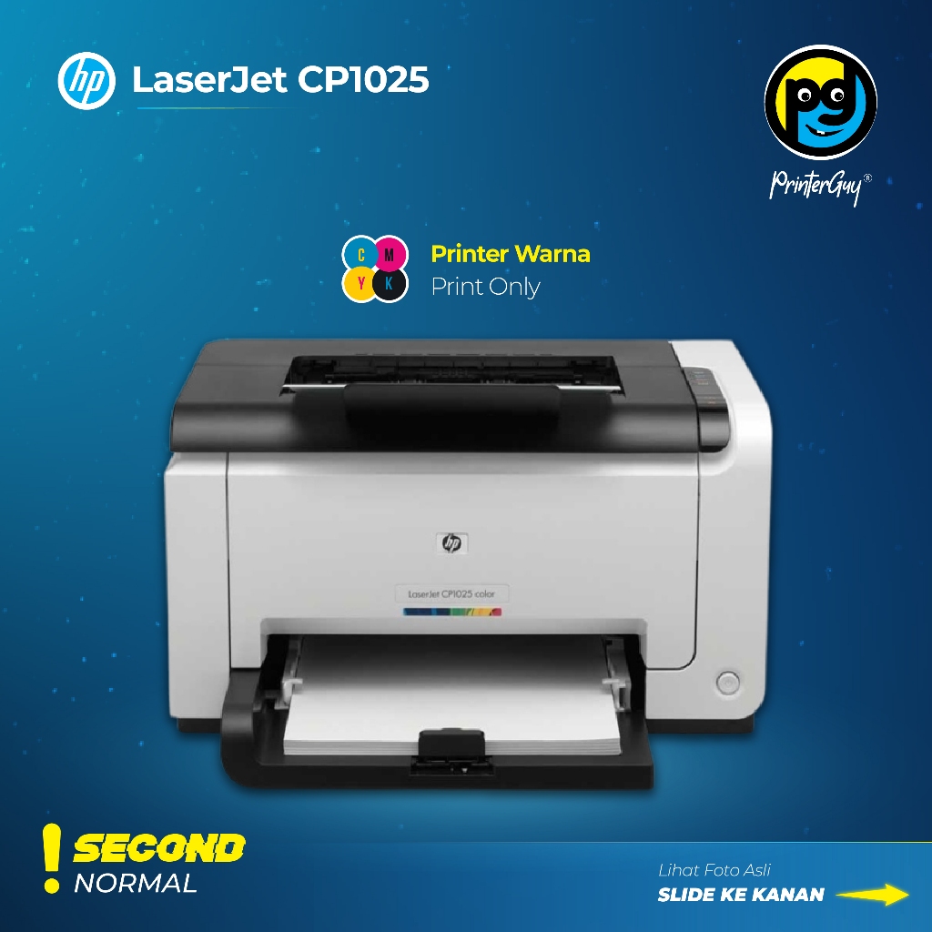 Printer Warna HP LaserJet CP1025 Toner full