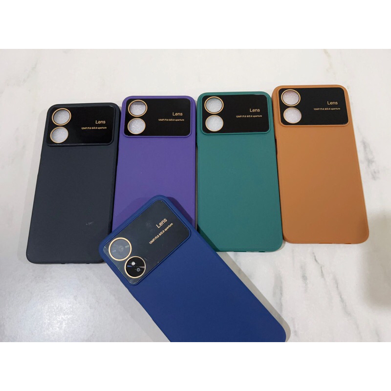 CASE TPU LUXURY FULL LENS KAMERA / SOFTCASE FULL LENS KAMERA Oppo A54 4G A55 4G A7 A76 A78 5G A9 202