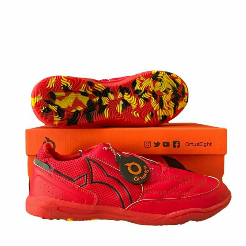 Sepatu Futsal Ortus Jogosala Vanquish Grade BINB Kw In White FREE Kaos Kaki